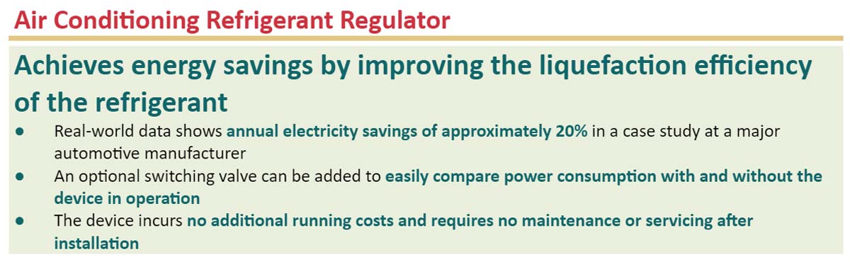 Air Conditioning Refrigerant Regulator-Miracle Coil