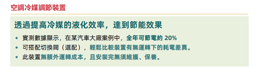 空调冷媒调节装置-EAT